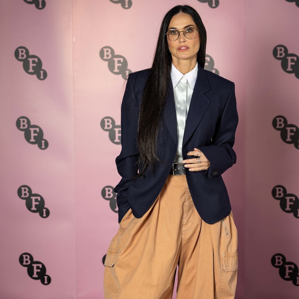 Demi Moore tại buổi công chiếu The Substance