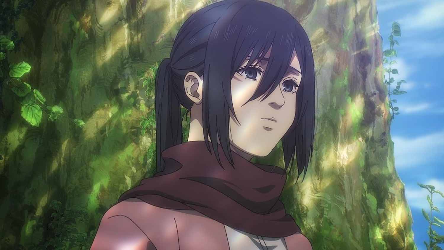 Mikasa Ackerman trong Attack onTitan đại chiến người khổng lồ lần tấn công cuối cùng