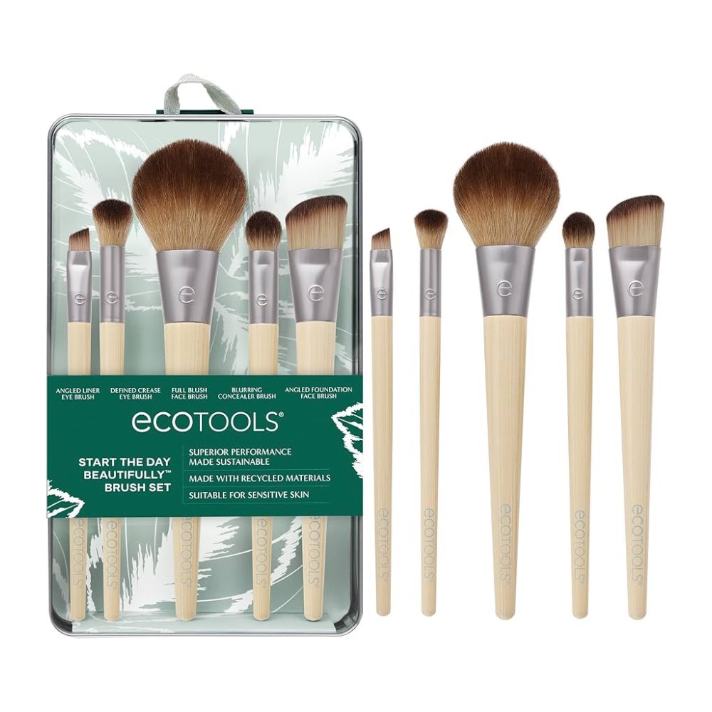 Bộ cọ EcoTools Start The Day Beautifully Makeup Brush Set.