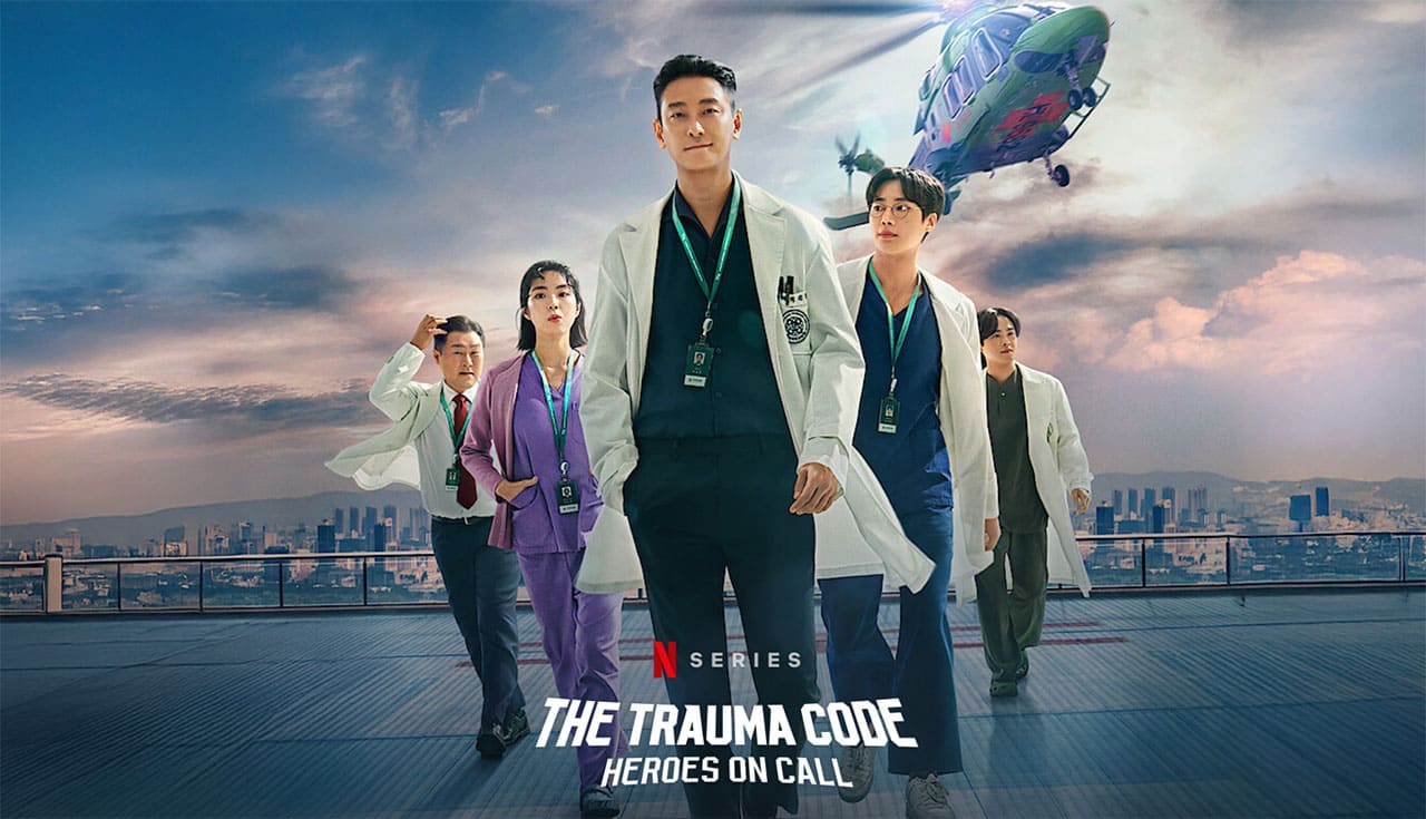 Poster phim hàn trauma code Ju Ji Hoon