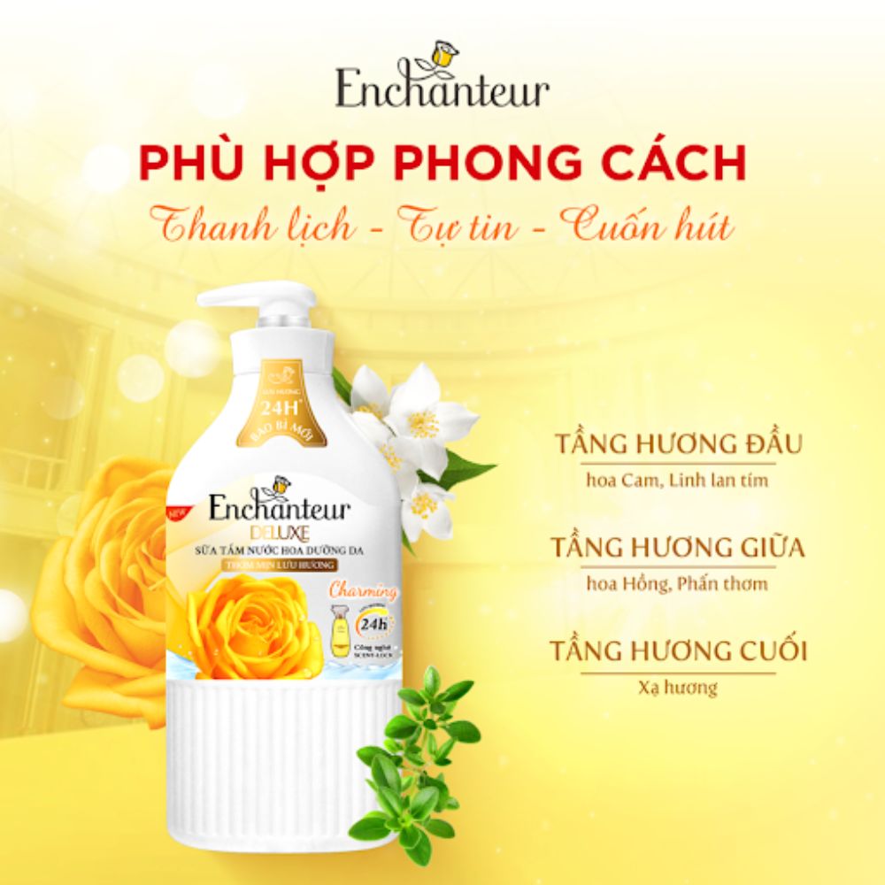 Hình ảnh sữa tắm Enchanteur.