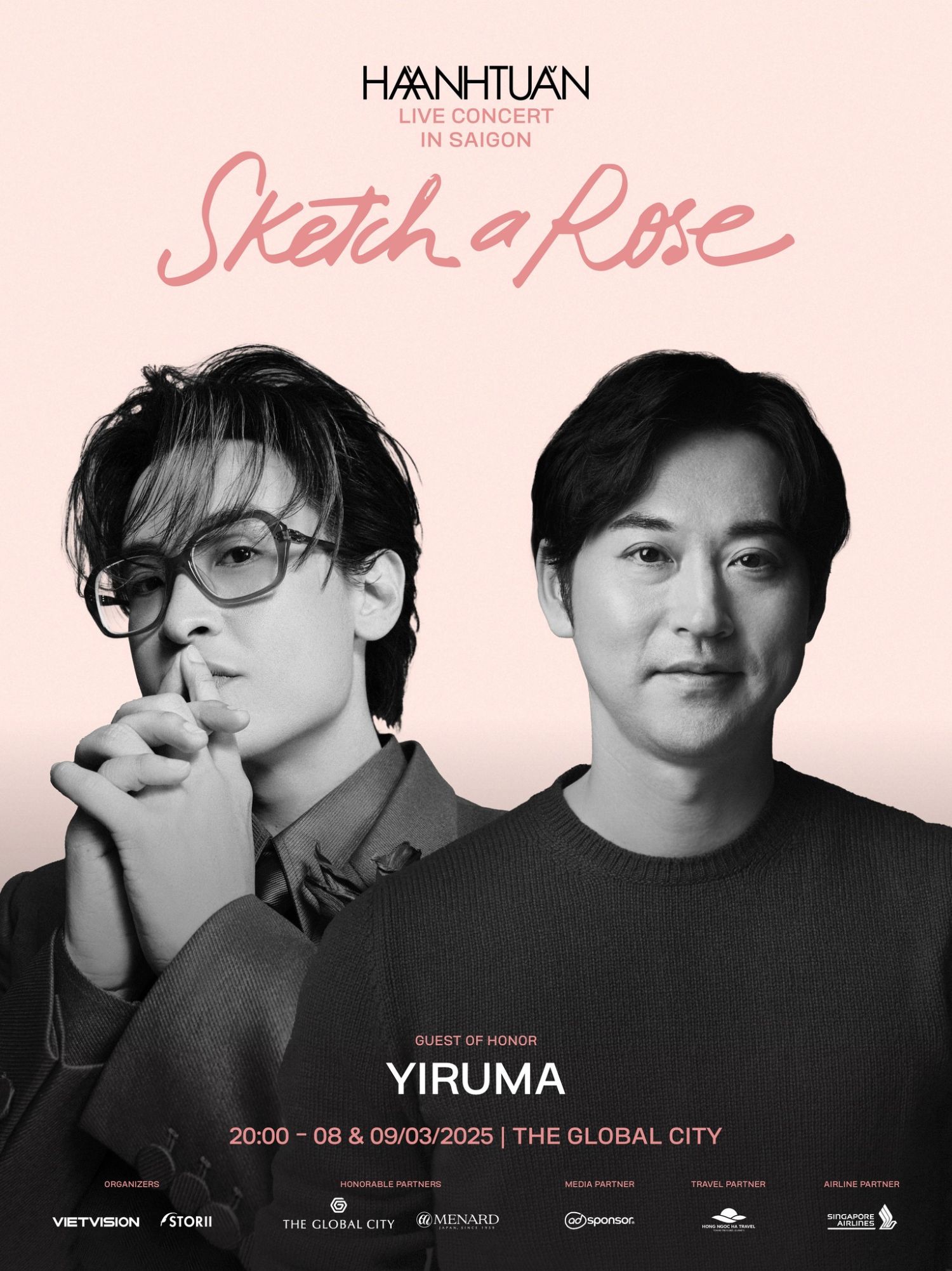 Yiruma sáng tác “Dear, Memory” cho Hà Anh Tuấn, nâng tầm đẳng cấp“Sketch A Rose”.