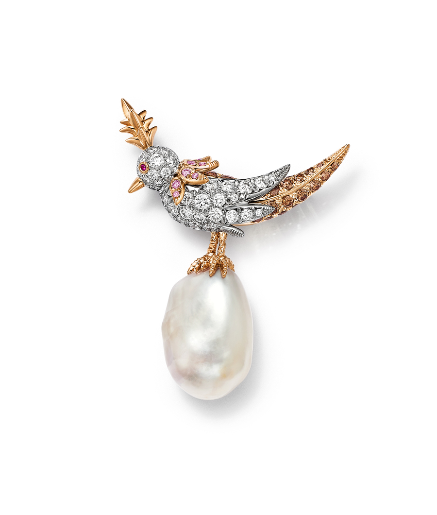 BST Bird On A Pearl của Tiffany & Co. hạt ngọc