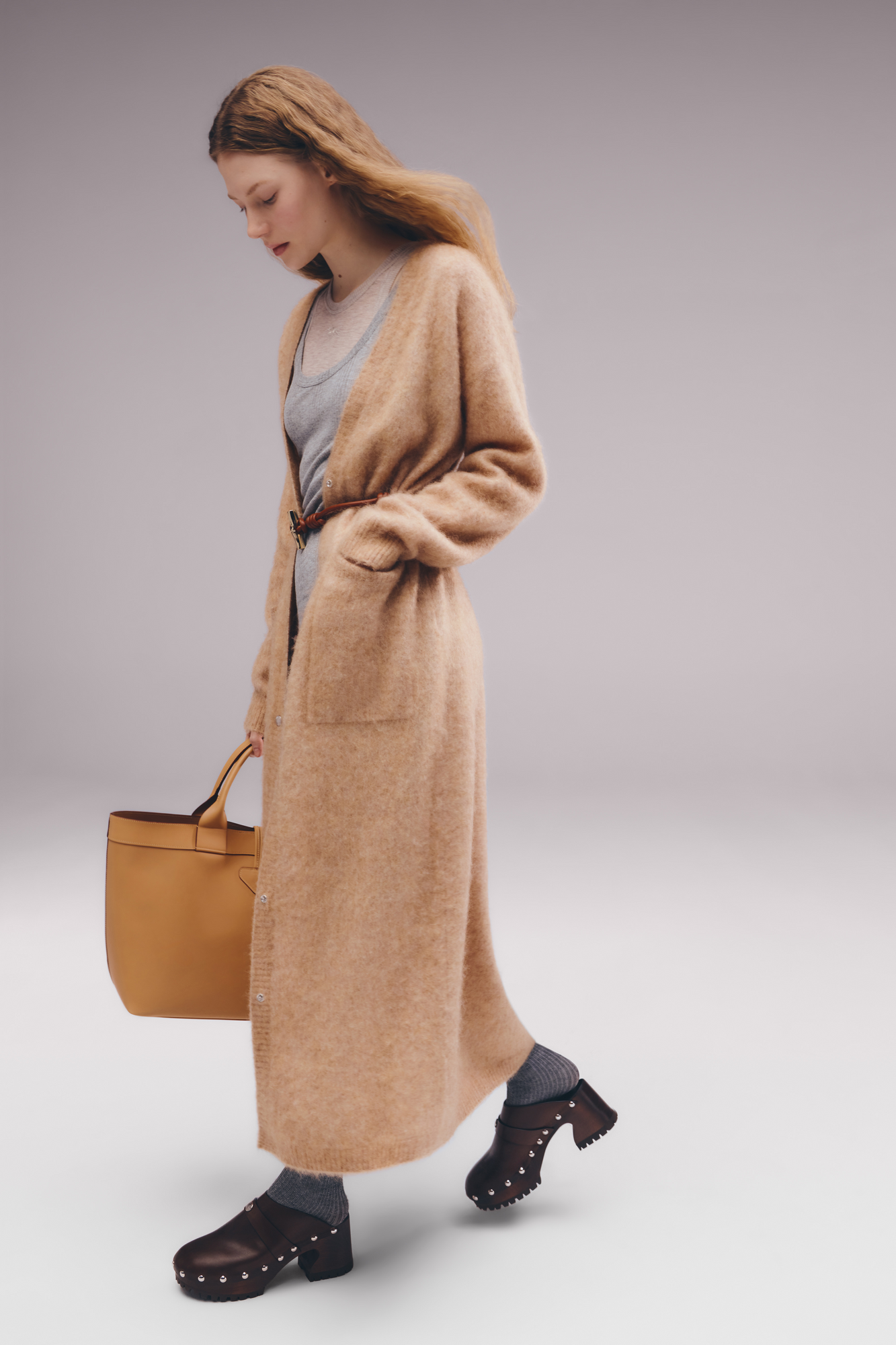 túi phối trench coat Longchamp