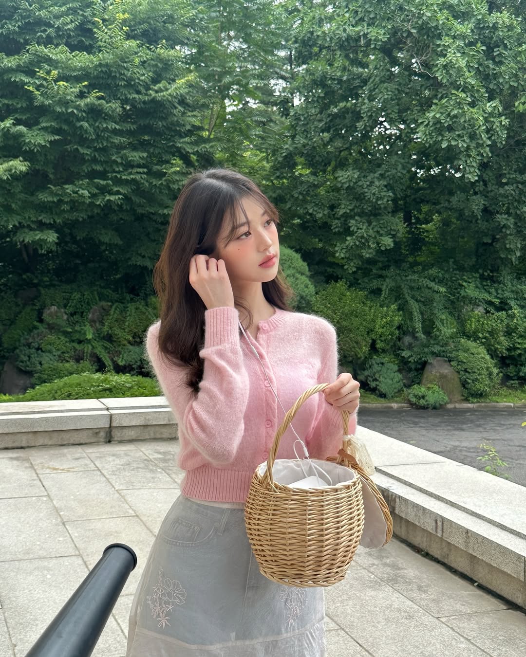 hồng pastel cardigan