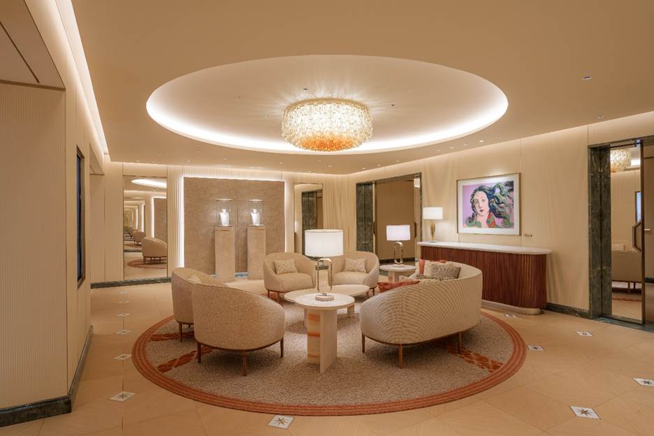 không gian nội thất Bvlgari