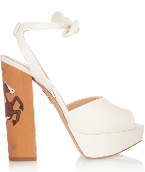 Giày sandal đế xuồng Charlotte Olympia