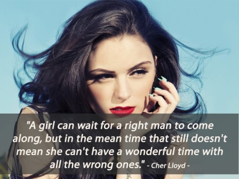 Câu nói hay về tình yêu của Cher Lloyd
