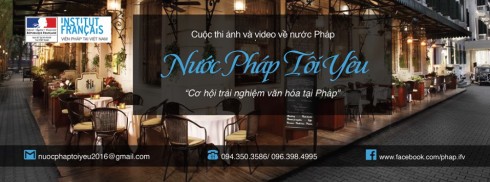 Cuộc thi ảnh Nước Pháp Tôi Yêu