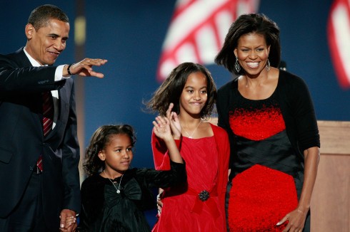 Barack Obama Holds Election Night Gathering In Chicago's Grant Park