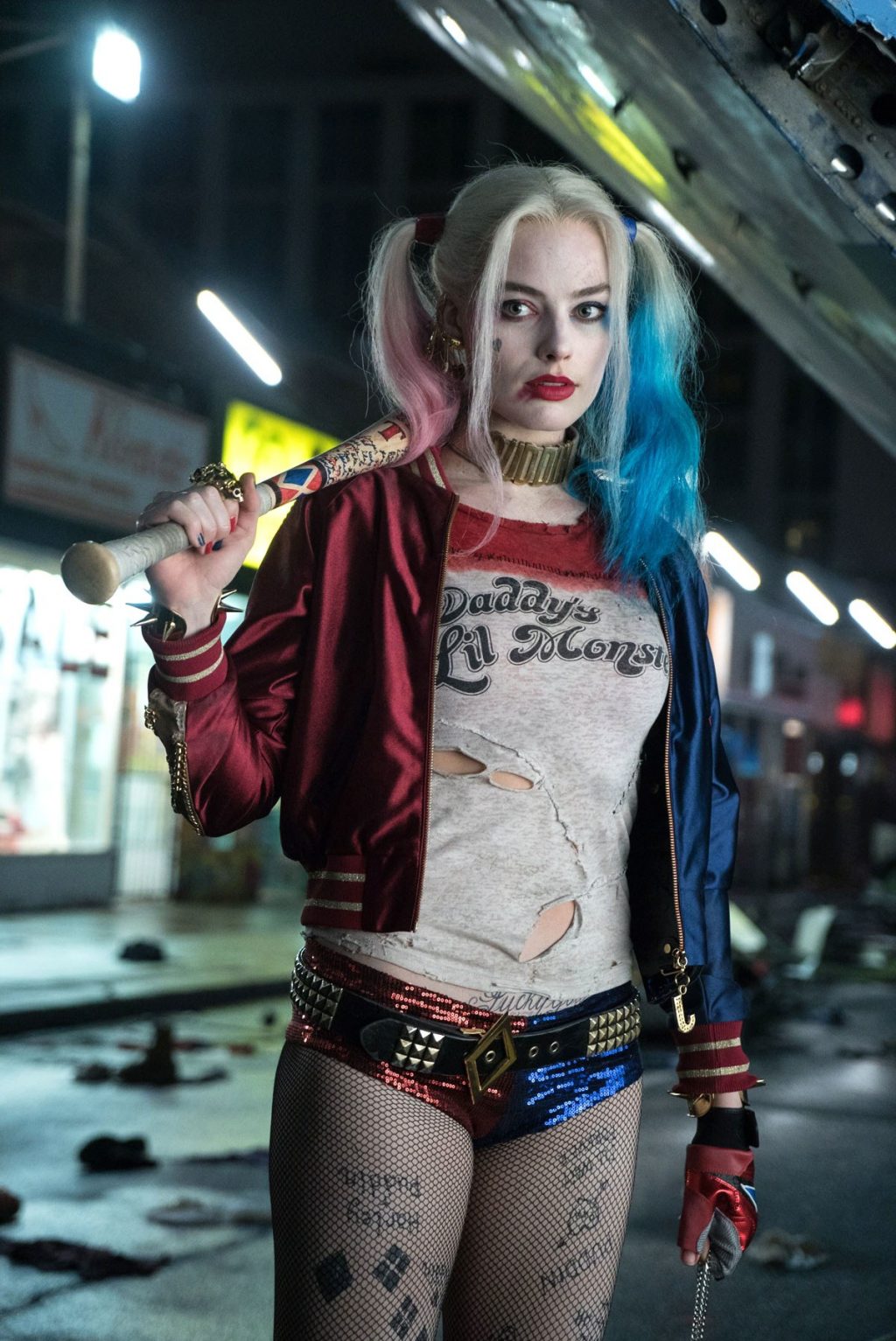 Nữ diễn viên Margot Robbie trong Suicide Squad.