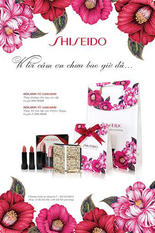 Shiseido - Vì lời cảm ơn chưa bao giờ đủ