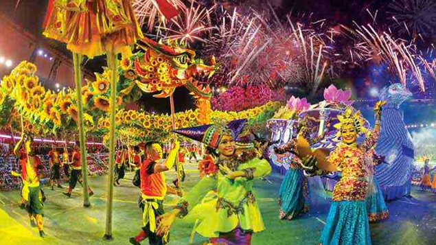 Du lịch Singapore: Lễ diễu hành Chingay 2016