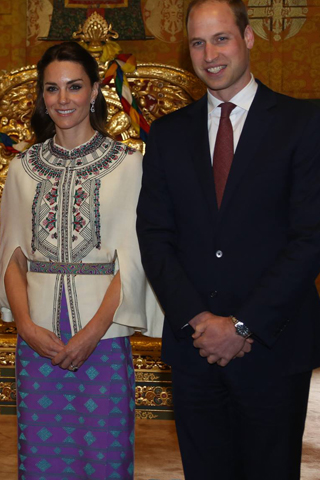 Kate Middleton in Nepal 14 april 2016