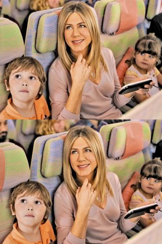 Jennifer Aniston trở lại trên chuyến bay Emirates