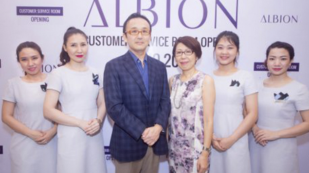 Showroom mỹ phẩm Albion Nhật Bản chính thức khai trương