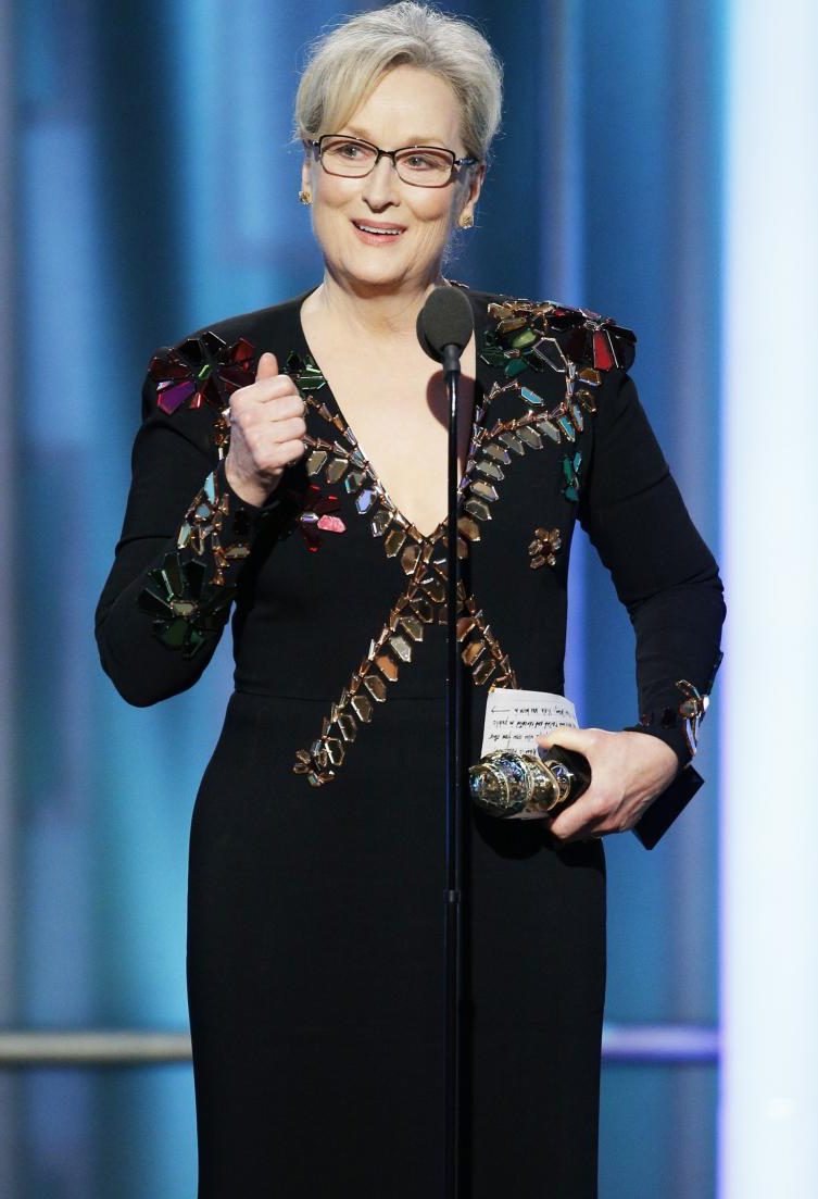 Meryl Streep khéo léo chỉ trích Donald Trump tại Golden Globes