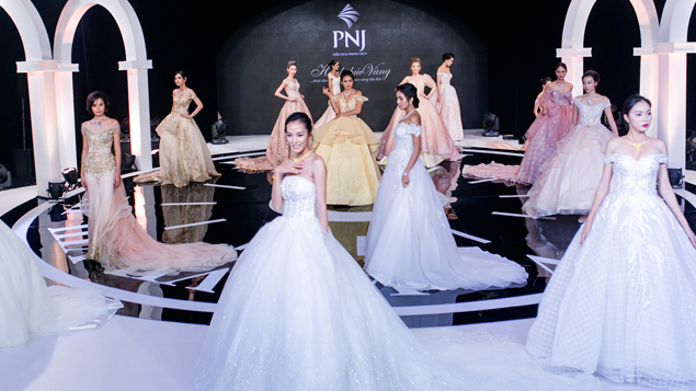 PNJ & BST trang sức cưới Hạnh Phúc Vàng 2017 tại Marry Wedding Day