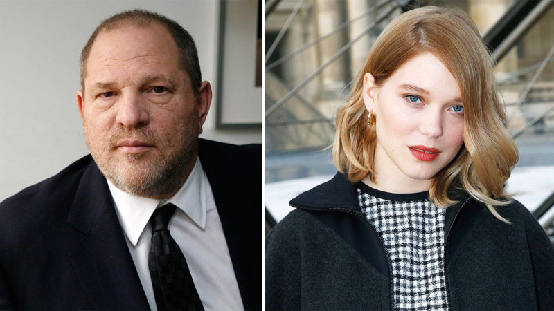 Lea Seydoux to cao Harvey Weinstein 0