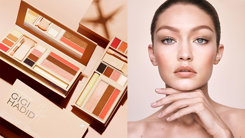 Hé lộ bộ sưu tập Gigi Hadid kết hợp cùng Maybelline