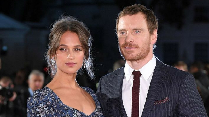 Alicia Vikander và Michael Fassbender chính thức kết hôn