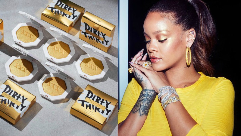 phấn highlight fenty beauty của rihanna