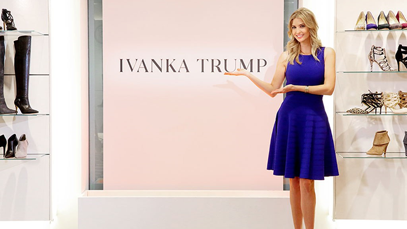 Thương hiệu thời trang của Ivanka Trump ngừng kinh doanh vì bị 