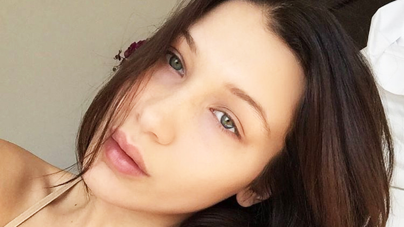 mặt mộc của sao bella hadid 1