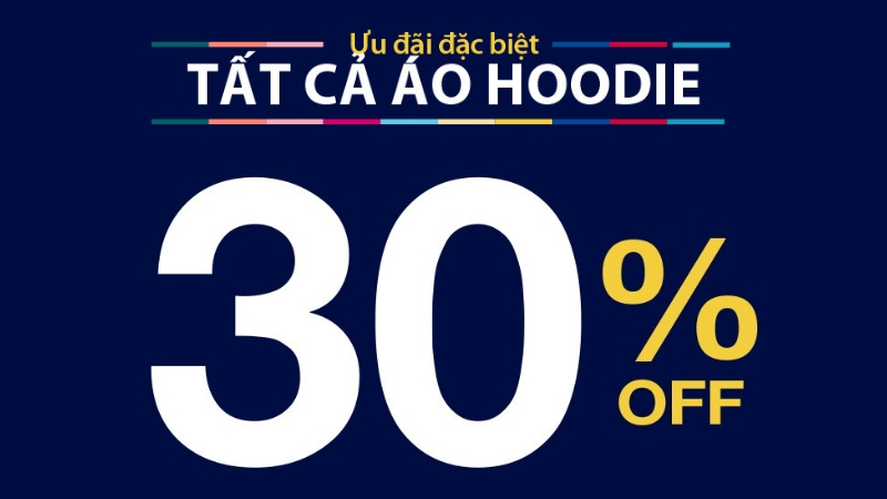 thương hiệu GAP giảm giá 30% tuần lễ GAP Hoodie 7