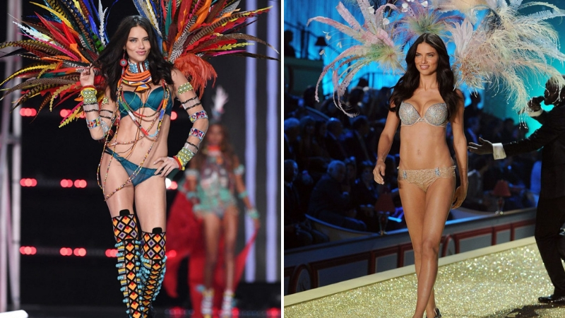 Những khoảnh khắc đáng nhớ trên sàn diễn Victoria's Secret của siêu mẫu Adriana Lima