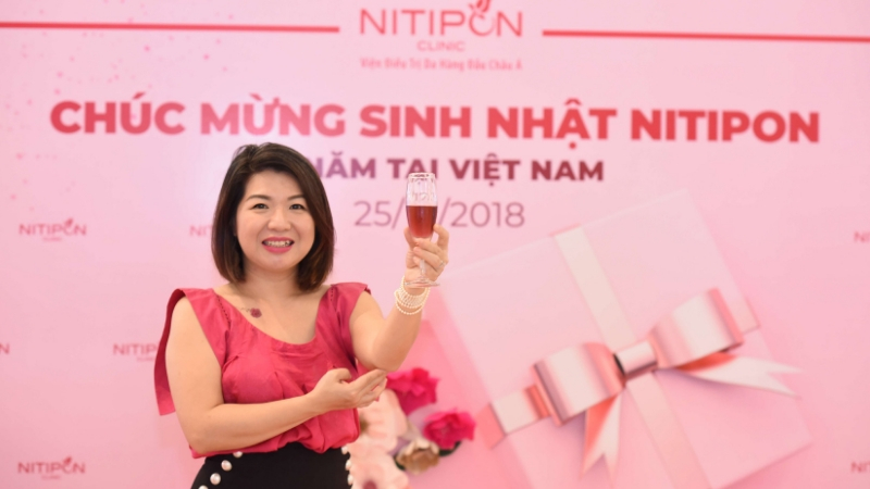 Nitipon Clinic chào đón sinh nhật lần thứ 2 tại Việt Nam với 9 phòng khám tại thành phố Hồ Chí Minh