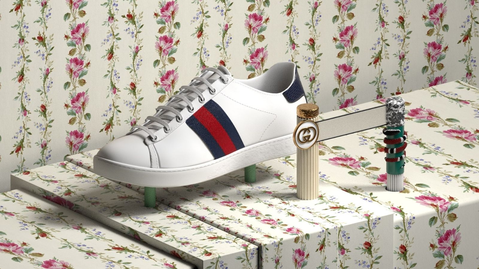 Gucci thực hiện chương 2 của dự án #24HourAce kỷ niệm giày sneakers Ace