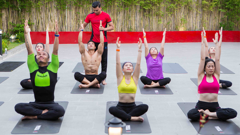 sân tập yoga o citigym