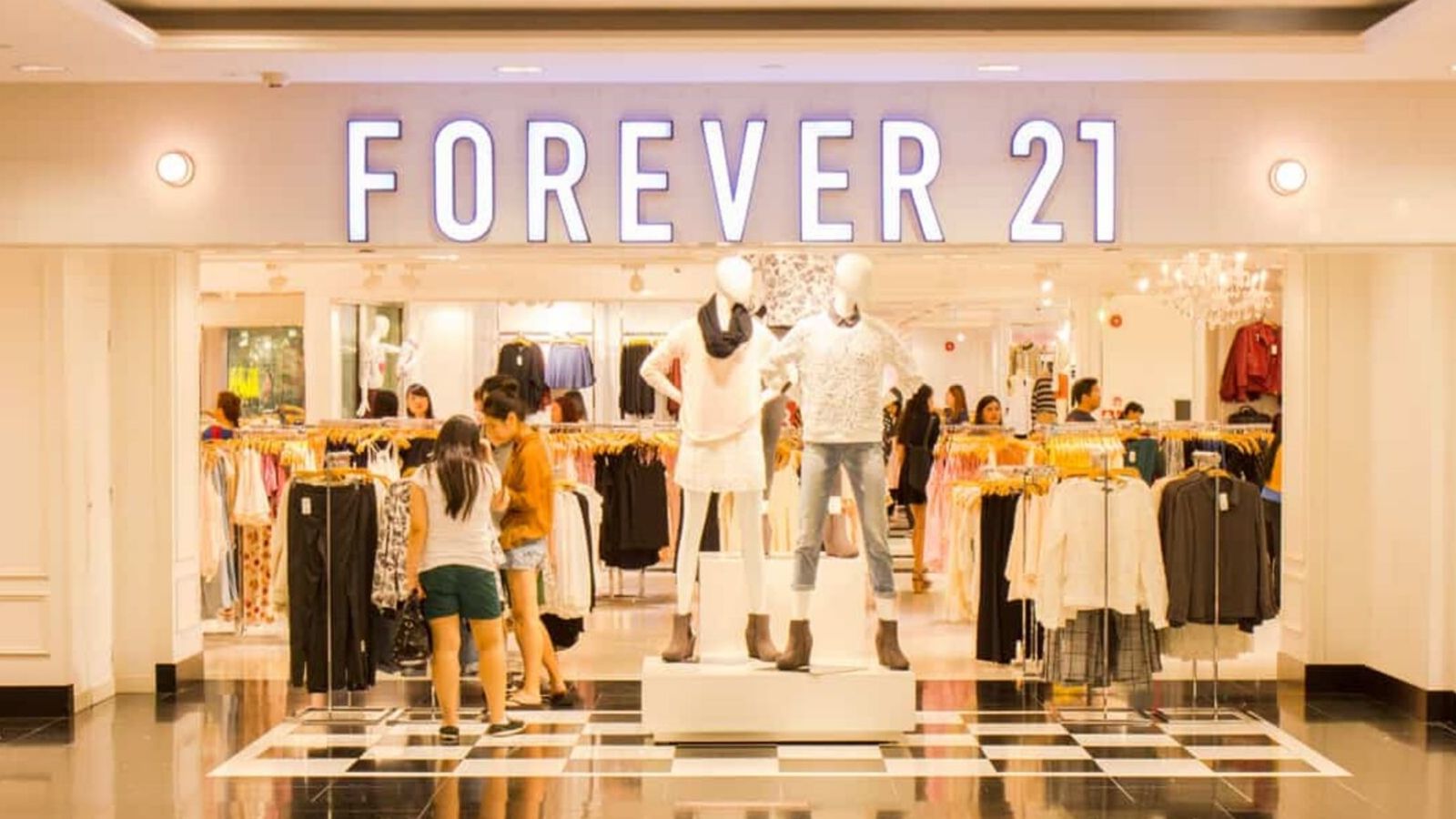 forever21 tuyên bố phá sản