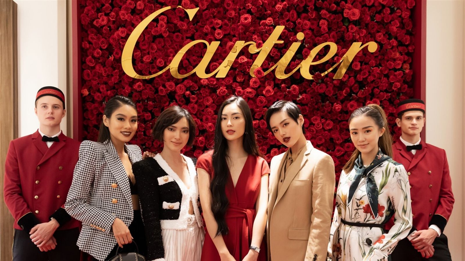 dàn fashionista tại sự kiện Cartier