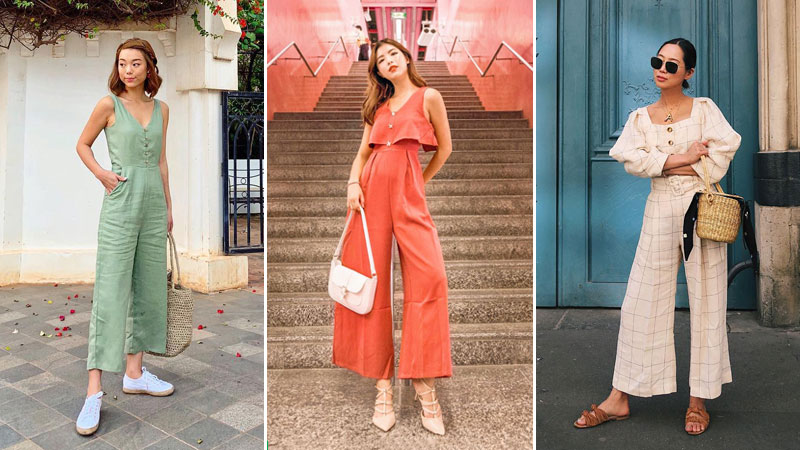 Những kiểu jumpsuit đẹp cho mùa Hè