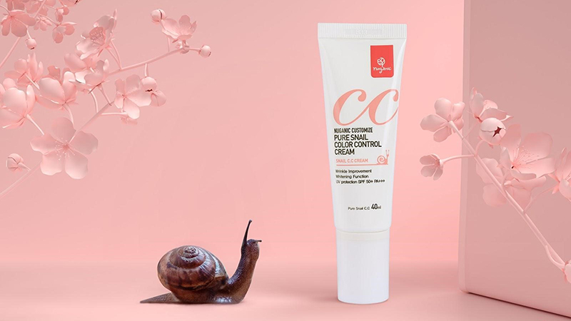 Kem chống nắng Nuganic Customize Pure Snail Color Control Cream