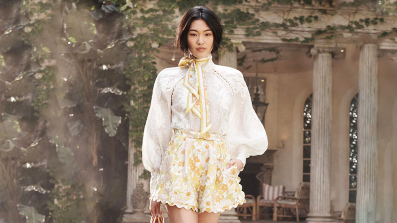 Xu hướng quần hoa ngắn mùa hè 2020 - Zimmermann resort 2020