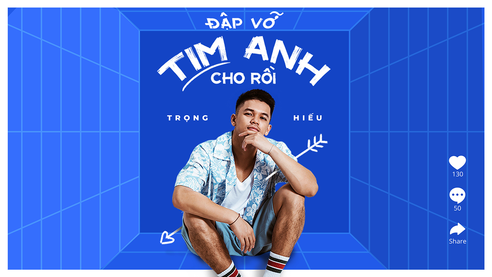 Trọng Hiếu tung MV Đập vỡ tim anh cho rồi