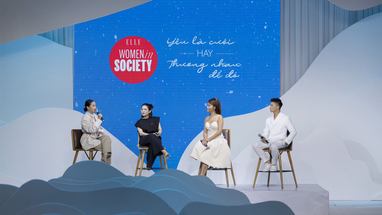 talkshow elle women in society yêu là cưới