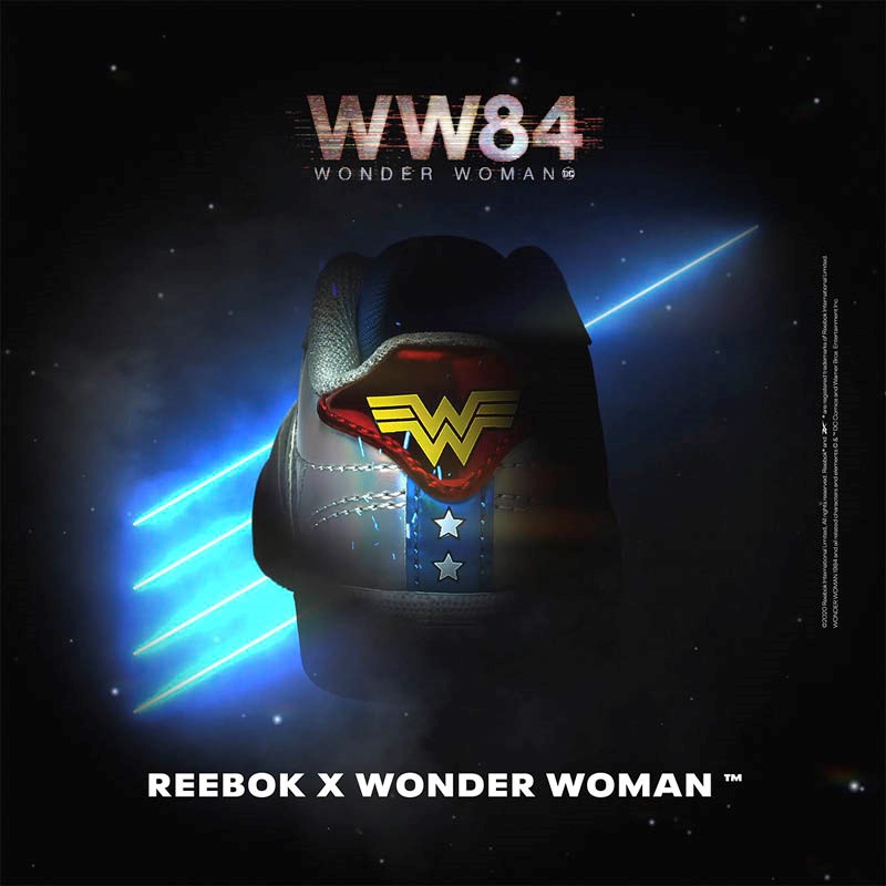 giày reebok x wonder woman