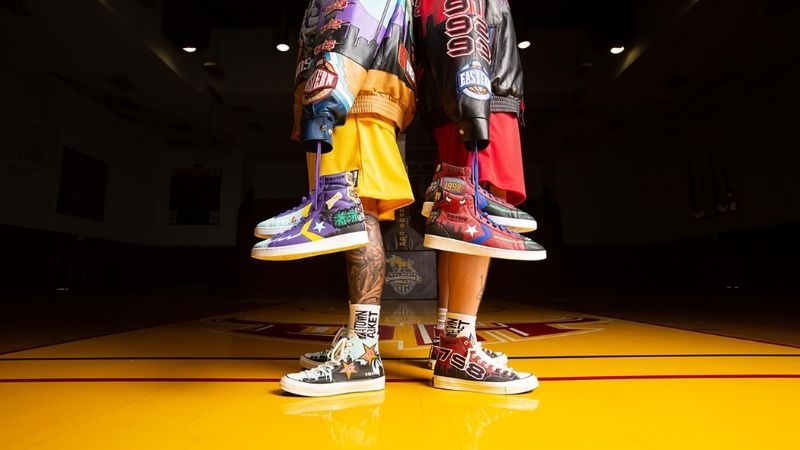 bộ sưu tập converse x chinatown x nba