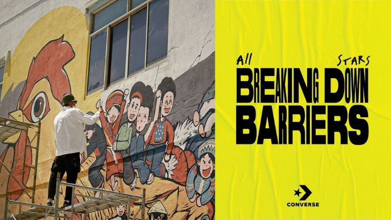 bức tường breaking down barriers converse