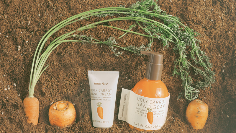 innisfree ugly carrot dưỡng da tay