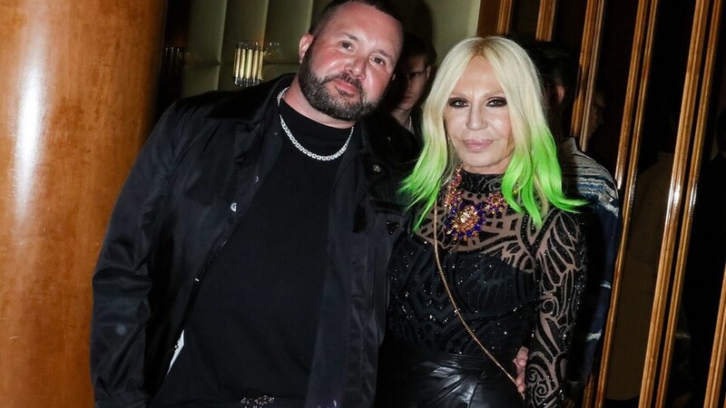 Donatella và Kim Jones Versace x Fendi