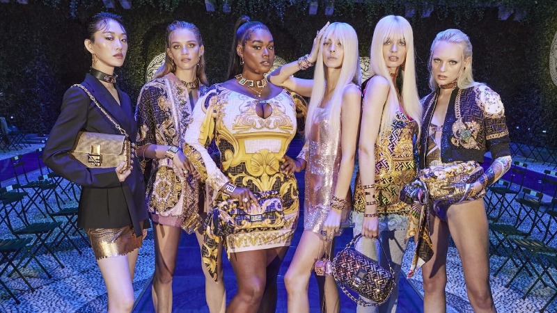 Versace x Fendi collection