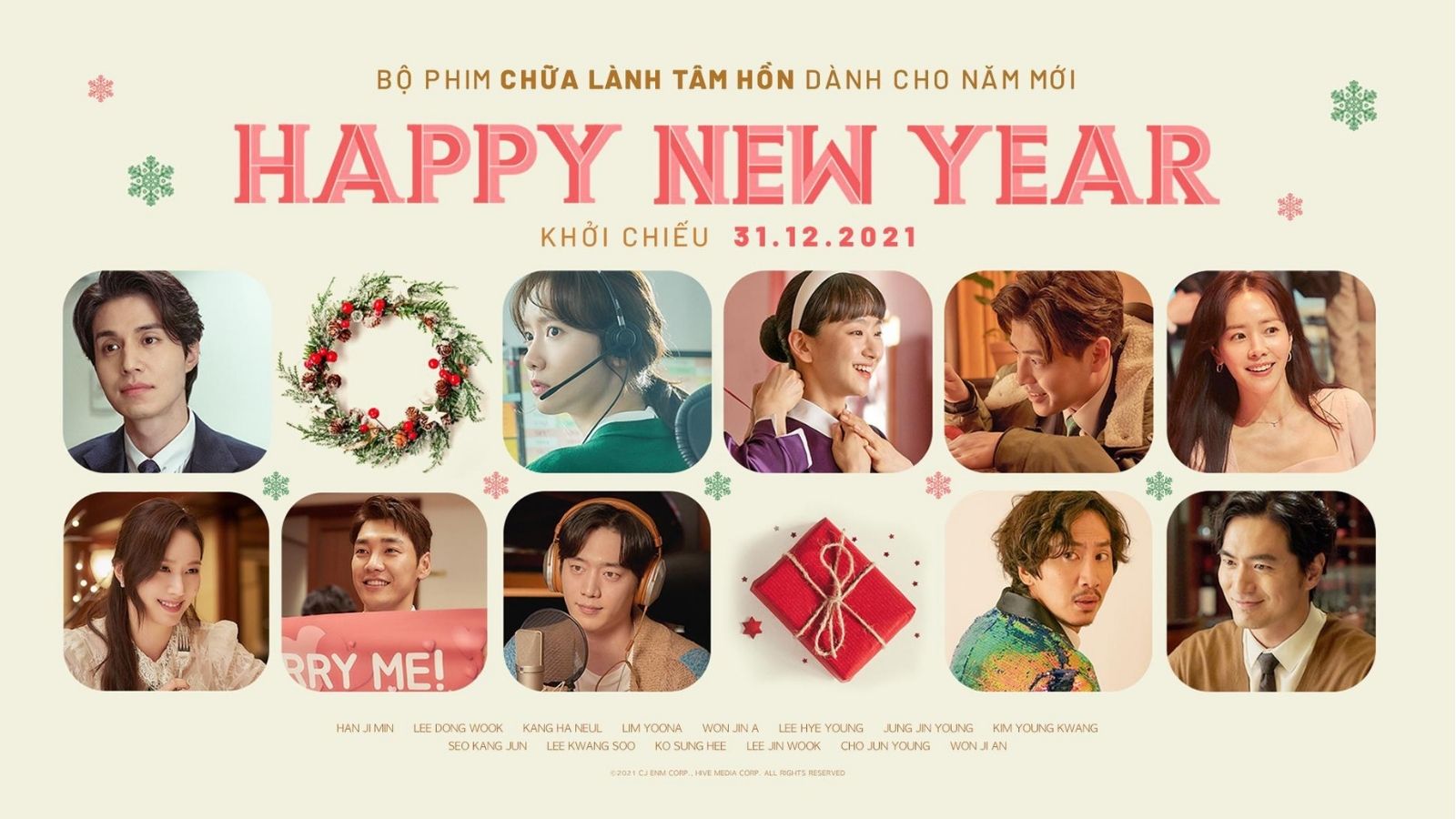 poster phim hàn happy new year