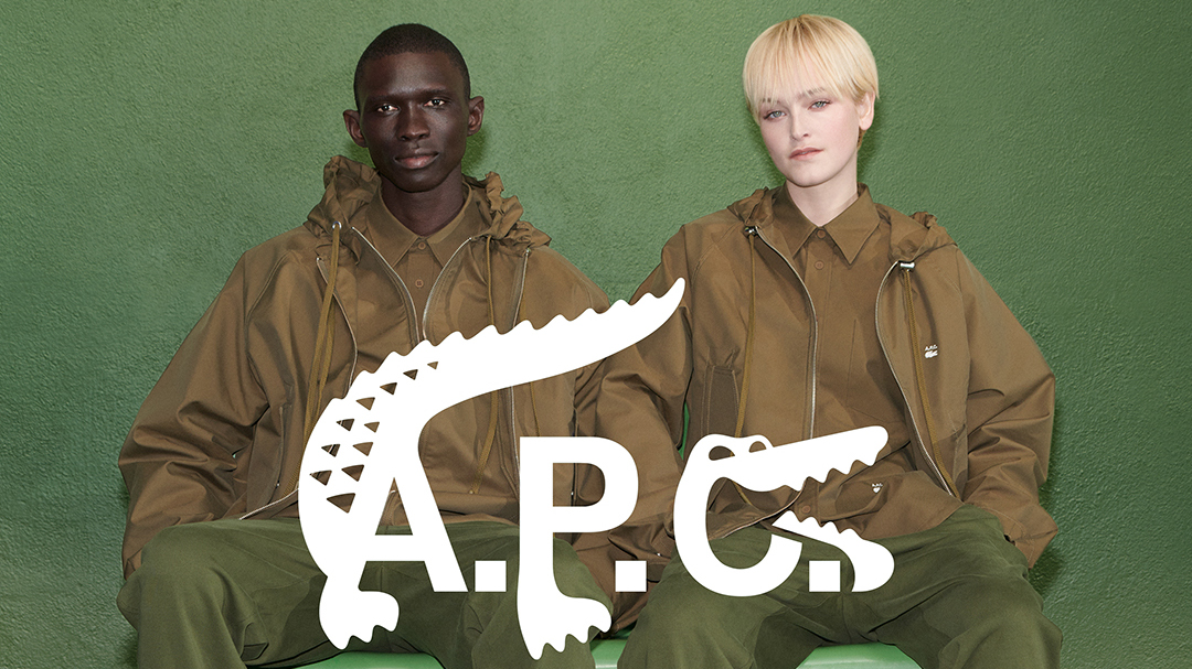 các thiết kế trong BST Lacoste x A.P.C mùa Hè 2022