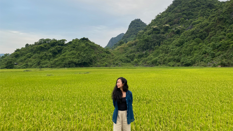 hành trình du lịch của Hương Tôn