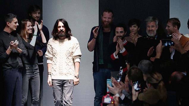 Alessandro Michele tại show diễn Gucci